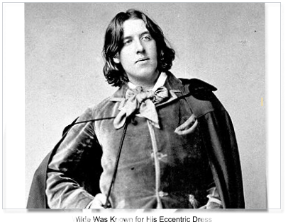 Wilde's Eccentric Dress was One of His Trademarks